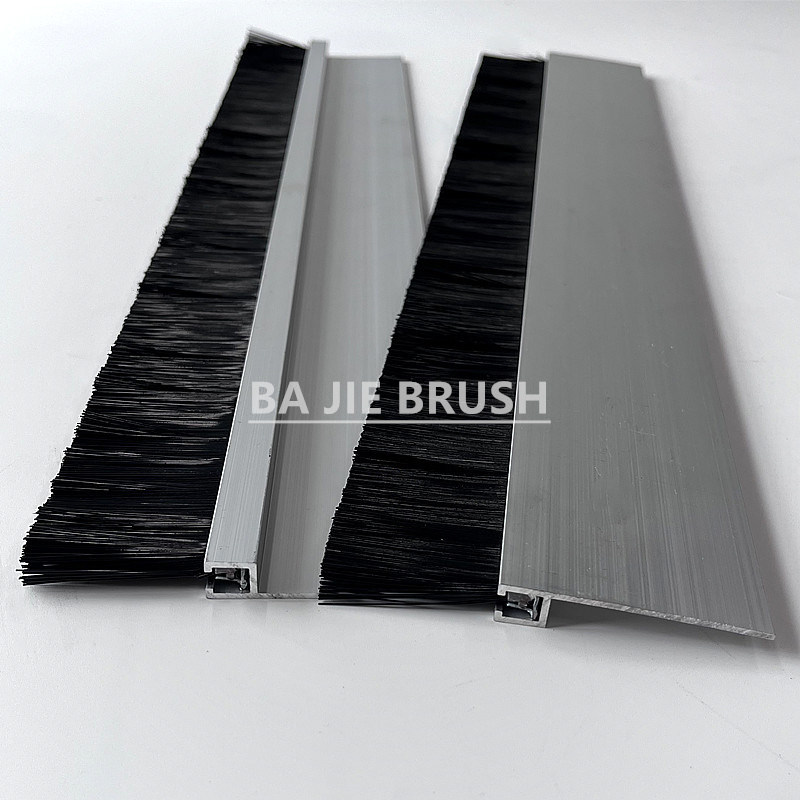 H Aluminium Profile Brush Strip
