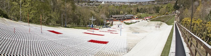 Diamond Bristle Dry Ski Slope