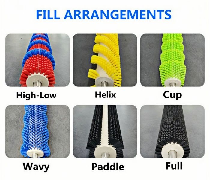 Fruit Washing Cylindrical Brush
