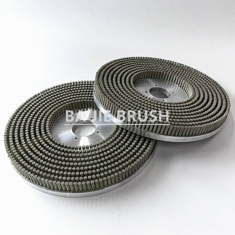 Drill Tip Polishing Disc Brush