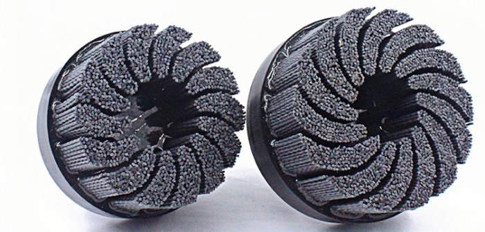 Abrasive Nylon Moulded Disc Brush