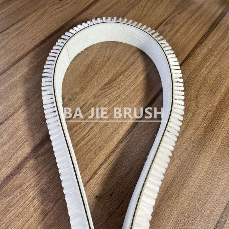 Chrome Leather Belt Brush