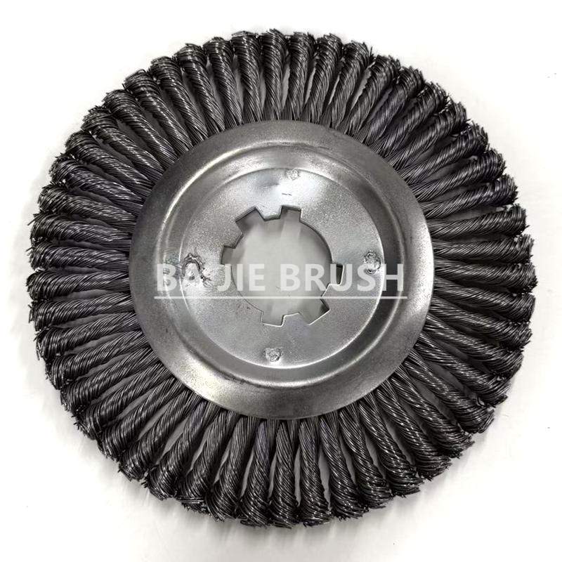 Knotted Wire Wheel Brush