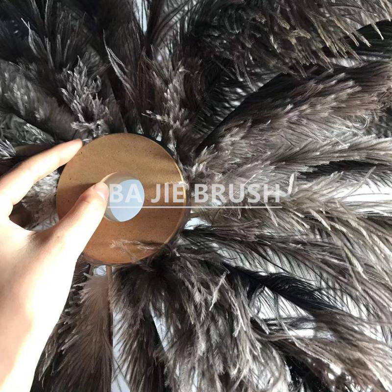 Rotary Ostrich Feather Brush