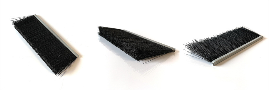 Metal Back Brush Strip