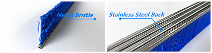 Stainless Steel Back Strip Brush