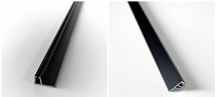 Black Strip Brush Holder
