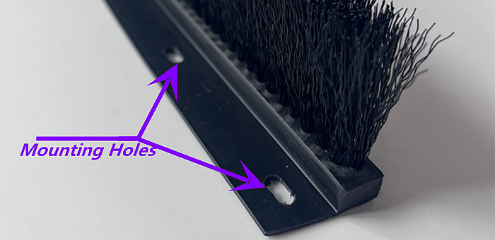 Flexible Rubber Seal Brush
