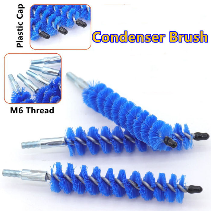 Blue Nylon Condenser Brush
