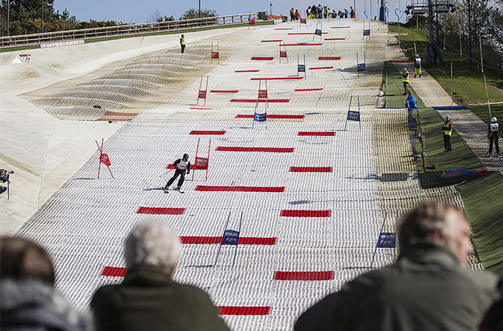 What Is Dry Ski Slope Material