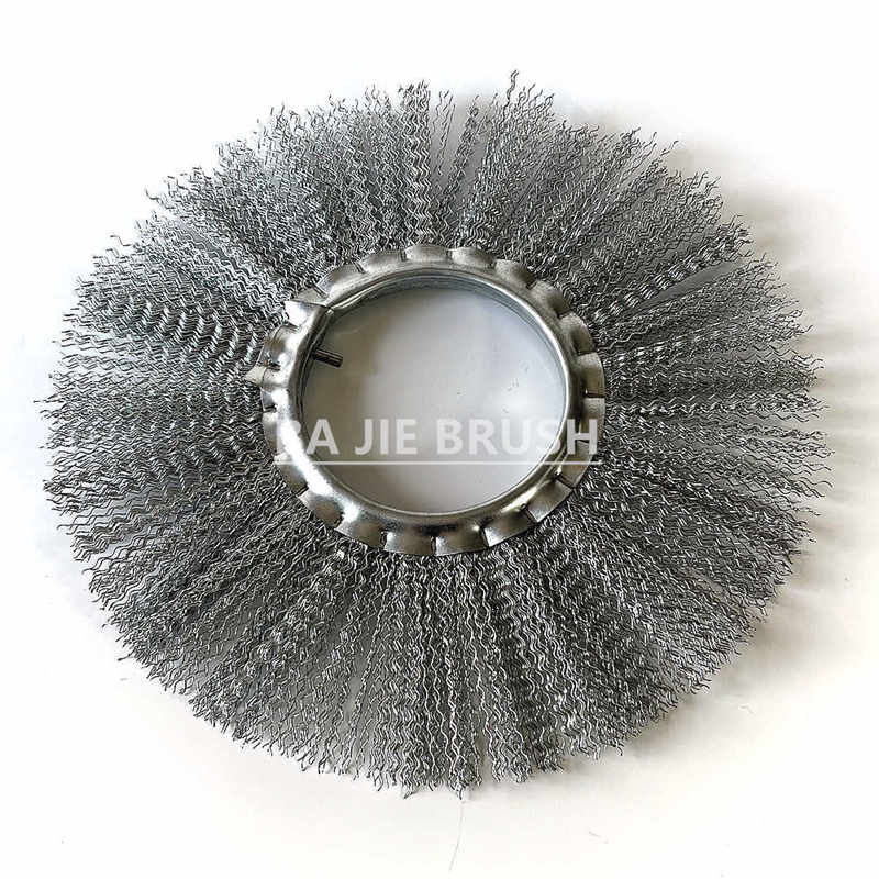 Steel Wire Wafer Brush