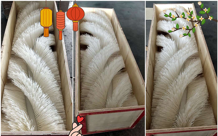Conveyor Belt Cleaning Roller Brush