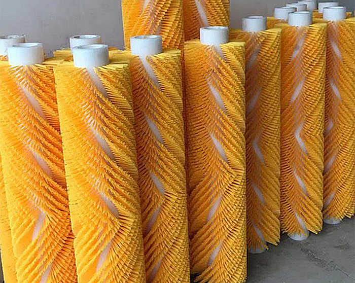 Conveyor Belt Cleaning Cylindrical Brush
